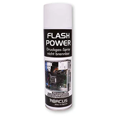 Abbildung von ABACUS® 500 ml Flash Power Druckluftspray nicht brennbar (3145)