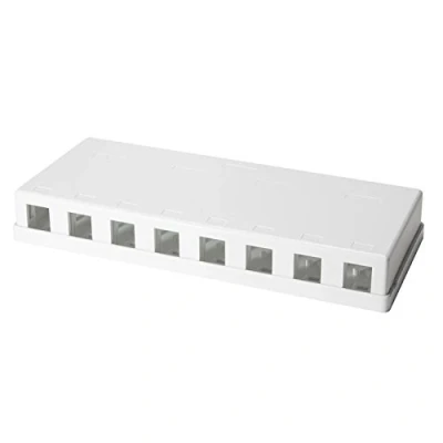 Abbildung von LogiLink Professional NK4035 Keystone Aufputz Leer Gehäuse, 8 Fach