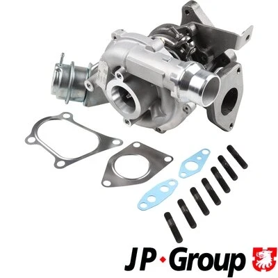 Abbildung von JP GROUP 1217401300 Turbolader Abgasturbolader luftgekühlt OPEL: Vivaro A Kastenwagen, Movano B Bus, RENAULT: TRAFIC 2 Bus