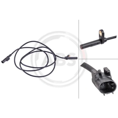 Abbildung von Sensor, Raddrehzahl A.B.S. 31528