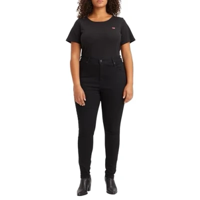 Abbildung von Levi&#039;s Plus MILE HIGH Super Skinny Jeans Fit, Damen, Größe: 52x34, Black galaxy