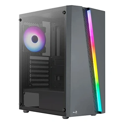 Abbildung von AeroCool Gehäuse Midi Blade Black RGB MicroATX/ATX/Mini ITX