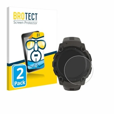 Abbildung von BROTECT (2 Stück Schutzfolie für Garmin Instinct E (40 mm) Displayschutz Folie Ultra Klar