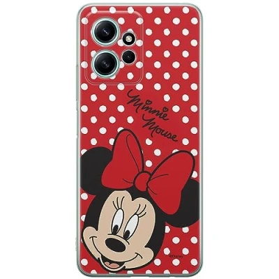 Abbildung von ERT GROUP Handyhülle für Xiaomi REDMI Note 12 4G Original und offiziell Lizenziertes Disney Muster Minnie 008 optimal an die Form des Handy angepasst, hülle aus TPU