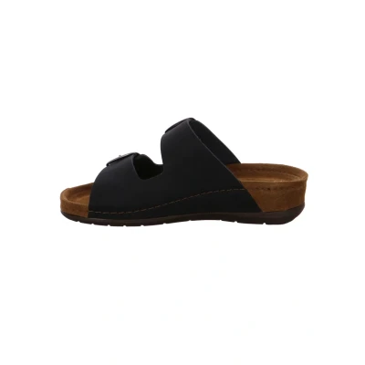 Abbildung von Rohde Rodigo Pantolette flach, Damen, Größe: 42, Schwarz Schuhe