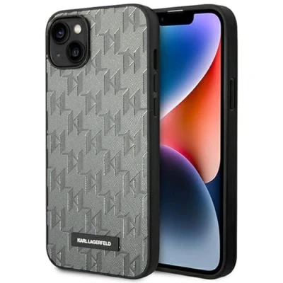 Abbildung von KARL LAGERFELD KLHCP14MSAKLHPG Harte Handyhülle für iPhone 14 Plus 17.0 cm grau/grau