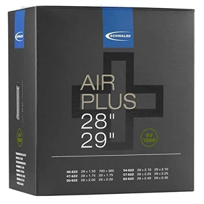 Abbildung von Schwalbe Unisex adulto 10461770 AIR Plus AV10 40 24&quot; 37 47/507, Neutro, 26 x 1.50