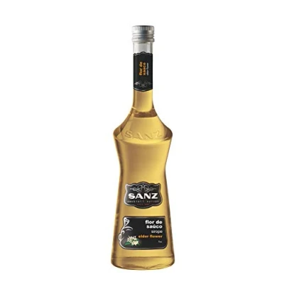 Abbildung von Holunderblütensirup Sanz, Cocktailsirup, alkoholfrei, 70 cl