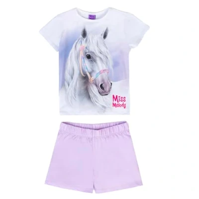 Abbildung von MISS Melody Nachtwäsche Set für Kinder, Größe: 140, Bright white