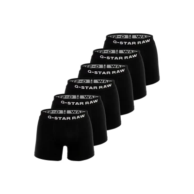 Abbildung von G STAR 6ER PACK Boxerbriefs, Herren, Größe: Medium, Schwarz