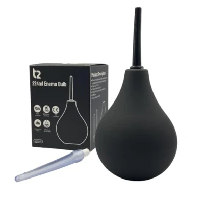Abbildung von T2 224 ml Analdusche Männer &amp; Frauen 224ml, Irrigator zur Darmreinigung.Einlaufset für Darmeinlauf, Klysma, Klistier, Intimdusche, Vaginaldusche.