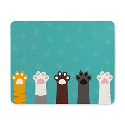 Abbildung von Gaming Mouse pad, Maus Pads Katze Paw Mousepad Lustig computerspiele