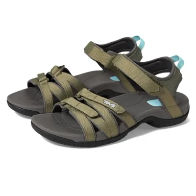 Abbildung von Teva Tirra Trekkingsandale, Damen, Größe: 40, Olive Schuhe