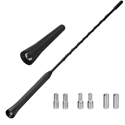 Abbildung von GeekerChip Autoantenne,FM DAB Antenne Auto 6,5cm &amp; 23cm Universal Kfz Dachantenne,Kurze für AM FM Empfang