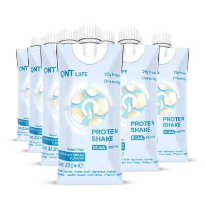Abbildung von Köstlicher Molkenprotein Shake (25 g Protein) Vanille 330 ml
