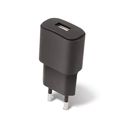 Abbildung von FOREVER Ladegerät USB Port, Schnellladegerät 2A, Universal Netzteil für Handys Smartphone, Tablet, UVM, Lade Adapter, Steckdosenadapter Wandladegerät, Netzstecker (Schwarz)