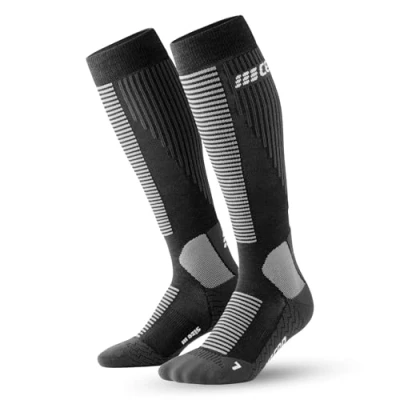 Abbildung von CEP Compression COLD Weather Kniestrümpfe, Herren, Größe: Medium, Black