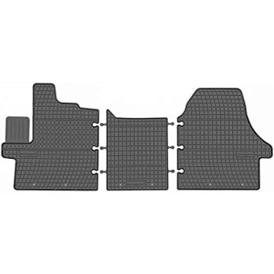 Abbildung von Prismat Gummimatten Gummi Fußmatten Satz für Citroen Jumper (2007 2016) / FIAT Ducato 3 (2006 2020) Peugeot Boxer Passgenau