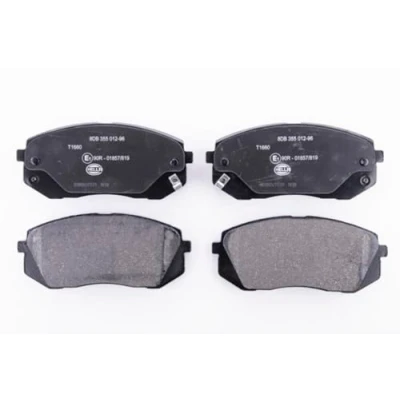 Abbildung von HELLA 8DB 355 012 961 Bremsbelagsatz mit akustischer Verschleißwarnung KIA: Sportage II, CARENS 3, HYUNDAI: Kona SUV, Box Body / SUV