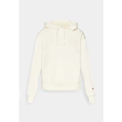 Abbildung von Champion Icons Hoodie WITH Large Tonal LOGO Kapuzenpullover beige, Damen, Größe: Small, Beige