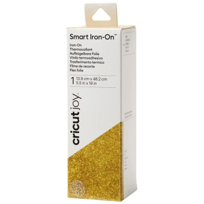 Abbildung von Cricut Joy Smart Iron On Glitzer Gold
