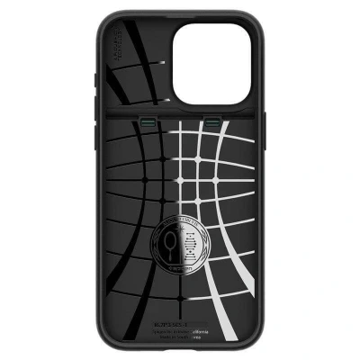 Abbildung von Spigen Slim Armor CS Hülle Kompatibel mit iPhone 15 Pro Abyss Green