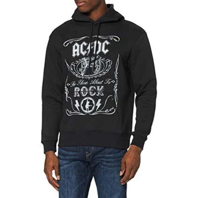 Abbildung von AC/DC Herren Cannon Swig Hoodie, Schwarz, L