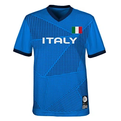 Abbildung von FIFA Offizielles Trikot der Frauenfussball Weltmeisterschaft 2023, Italien, Blau, 7 Jahre