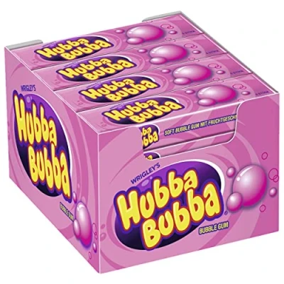 Abbildung von Hubba Bubba Kaugummi Fancy Fruit 20 Packungen (20 x 5 Stück)