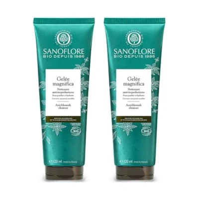 Abbildung von Sanoflore Magnifica Anti Imperfektionen Bio Reinigungsgelée 2 x 120 ml