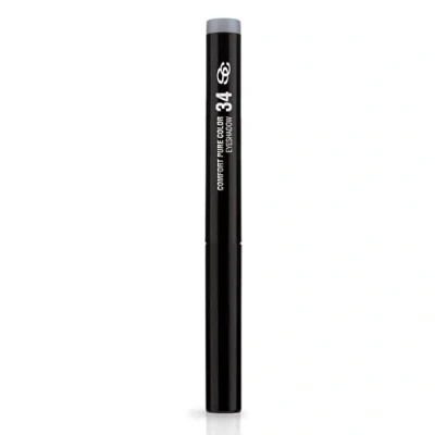 Abbildung von SALERM Lidschatten auf Stick, Comfort Pure Color Eyeshadow, Blau, Creme, leicht zu verlängern, langlebig, hochpigmentierte Farbe