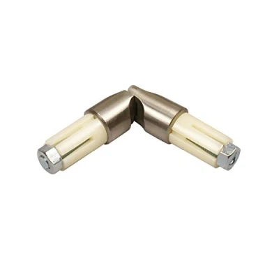 Abbildung von iso design Edelstahl Gelenkverbinder für 16 mm Ø Gardinenstangen