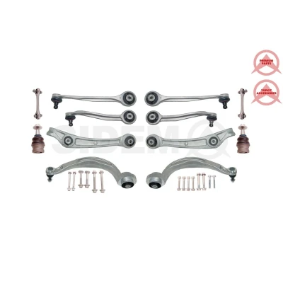 Abbildung von SIDEM 37255 Querlenker Reparatursatz Längslenker Vorderachse mit Befestigungsmaterial AUDI: A4 B8 Avant, Limousine