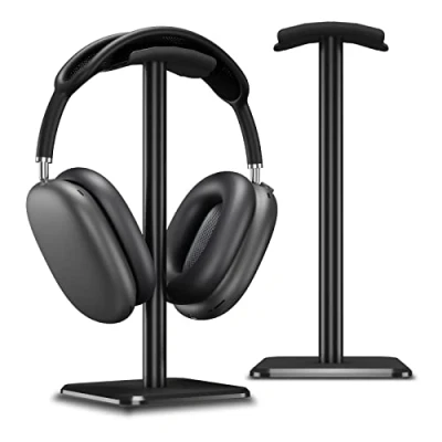Abbildung von Alyvisun Headset Halterung [Gewichteter Fuß &amp; höhere Höhe] Kopfhörer Atänder, Universeller Ständer für alle Gaming Headsets/Desktop
