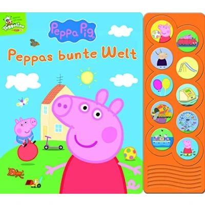 Abbildung von Peppa Pig Peppas bunte Welt Interaktives Pappbilderbuch mit 10 lustigen Geräuschen