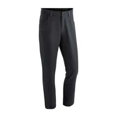 Abbildung von Maier Sports Tech Charles, Warme Herren Wanderhose, Wasserabweisende Outdoorhose für Trekking und Hiking, PFC frei, mSTRETCH pro 2 &amp; stormprotec Technologie, Schwarz, 29 (W44/L32)