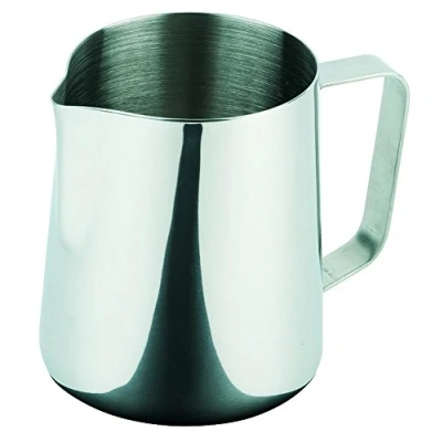 Abbildung von APS 10331 Milch /Universalkanne, Ø 12 cm, Höhe 16,5 1,3 Liter, Edelstahl, außen hochglanzpoliert, Maßskalierung innen