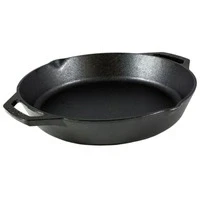 Abbildung von Lodge Bratpfanne Gusseisen rund 30 cm 2 Griffe