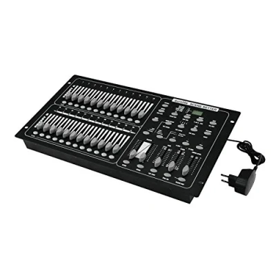 Abbildung von EUROLITE DMX Scene Setter Controller Theaterlicht Pult für 24 Kanäle, jede Szene in der Helligkeit einstellbar 48 speicherbare Programme