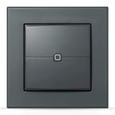 Abbildung von Homematic IP Wandschalter 2 Wege, anthrazit