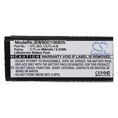 Abbildung von vhbw Akku kompatibel mit Nintendo DS XL, DSi LL, XL UTL 001 Ersatz für C/UTL A BP, (Li Ion, 900mAh, 3.7V)