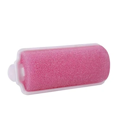 Abbildung von Ponik&#039;s Lockenwickler Schwamm Set, Haarrollen, Flexible Haar Styling, 25 mm, 12 Stk, Rosa