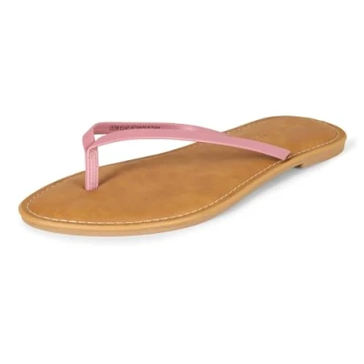 Abbildung von Amazon Essentials Damen Zehensandale, Staubrosé, 38 EU