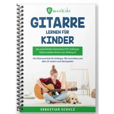 Abbildung von Gitarre lernen für Kinder Das neue Gitarrenbuch Anfänger: spielen von Anfang an: Die Gitarrenschule Anfänger, mit ... Anfänger inkl. Lern Videos zu jeder Übung