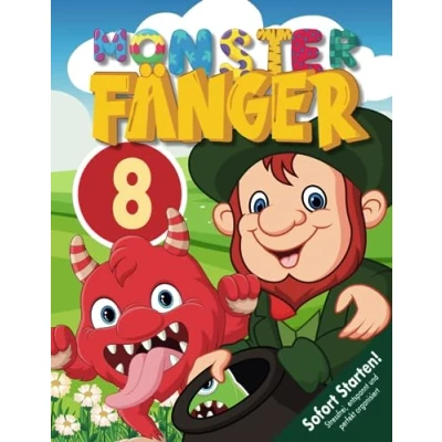 Abbildung von Monster Schatzsuche Kindergeburtstag Beschäftigung ab 8 Jahren: Monsterfänger aufgepasst! Der Geburtstagsschatz wurde gestohlen! Eine spannende Abenteuer Schnitzeljagd beginnt! (Bravo Schatzsuche)