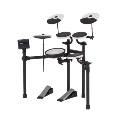 Abbildung von Roland TD 02KV V Drums Elektronisches Drumkit mit dynamischer Spielbarkeit, geräuschreduzierenden Features, Mesh Head Snare, großzügigem Aufbau wie bei einem Akustik Schlagzeug