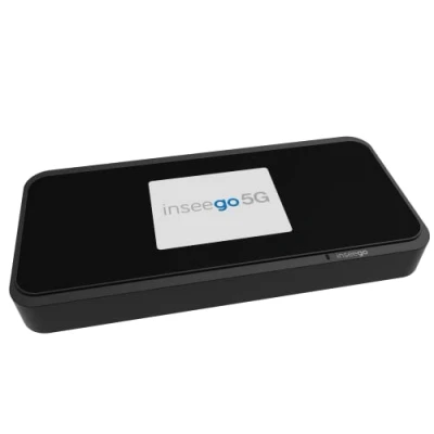Abbildung von Inseego 5G MiFi M2000 Mobiler Hotspot Router, WiFi 6, 4G LTE Fallback, inkl kostenloser Vodafone SIM Karte &amp; 100 Gutschein sichern (nach Registrierung) schwarz, 150 mm x70 x 17,9