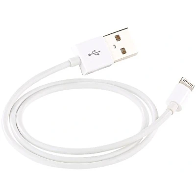 Abbildung von Callstel Ladekabel iPhone: Daten &amp; Lightning auf USB, Apple Zertifiziert, MFi, 50 cm (USB Kabel, iPhone SE, Verbindungskabel)