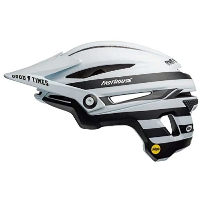 Abbildung von BELL Unisex Erwachsene Sixer MIPS Fahrradhelm, mat White/Black Fasthouse, S