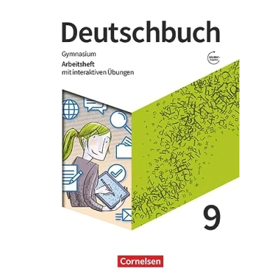 Abbildung von Deutschbuch Gymnasium Zu den Ausgaben: Neue Allgemeine Ausgabe und Niedersachsen 9. Schuljahr: Arbeitsheft Mit interaktiven Übungen online Lösungen